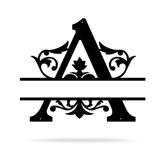 Split Letter Name Monogram - Image 7