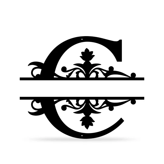 Split Letter Name Monogram - Image 9