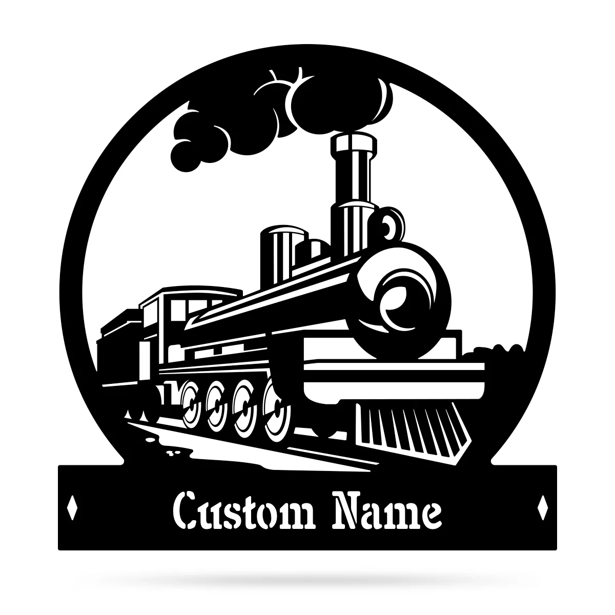 Steam Train Monogram - Image 2