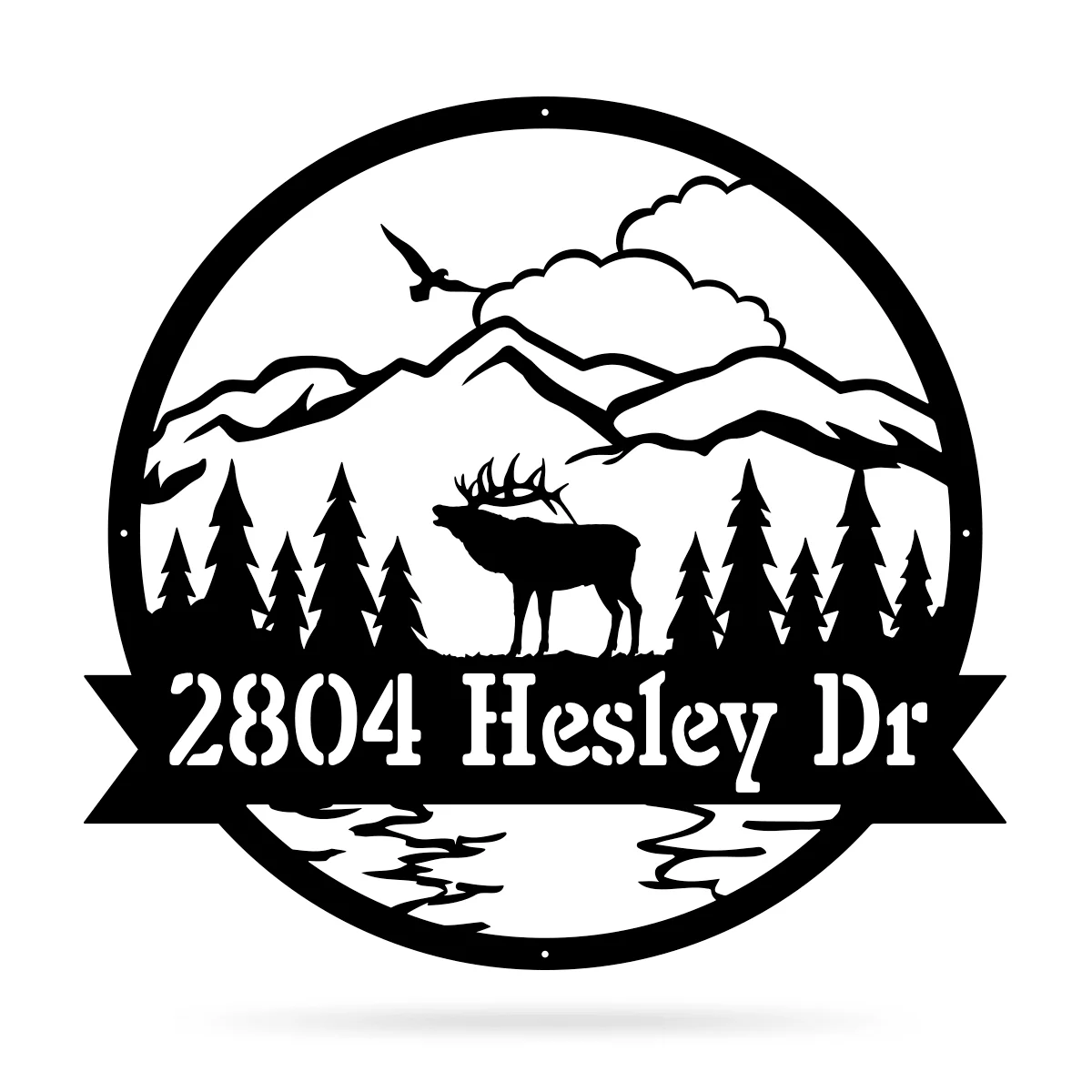 Great Outdoors Elk Monogram - Image 5