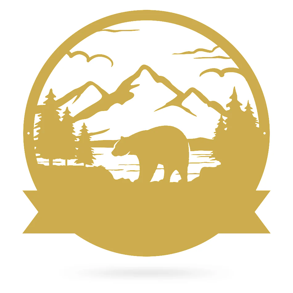 Great Outdoors Bear Monogram - Image 10