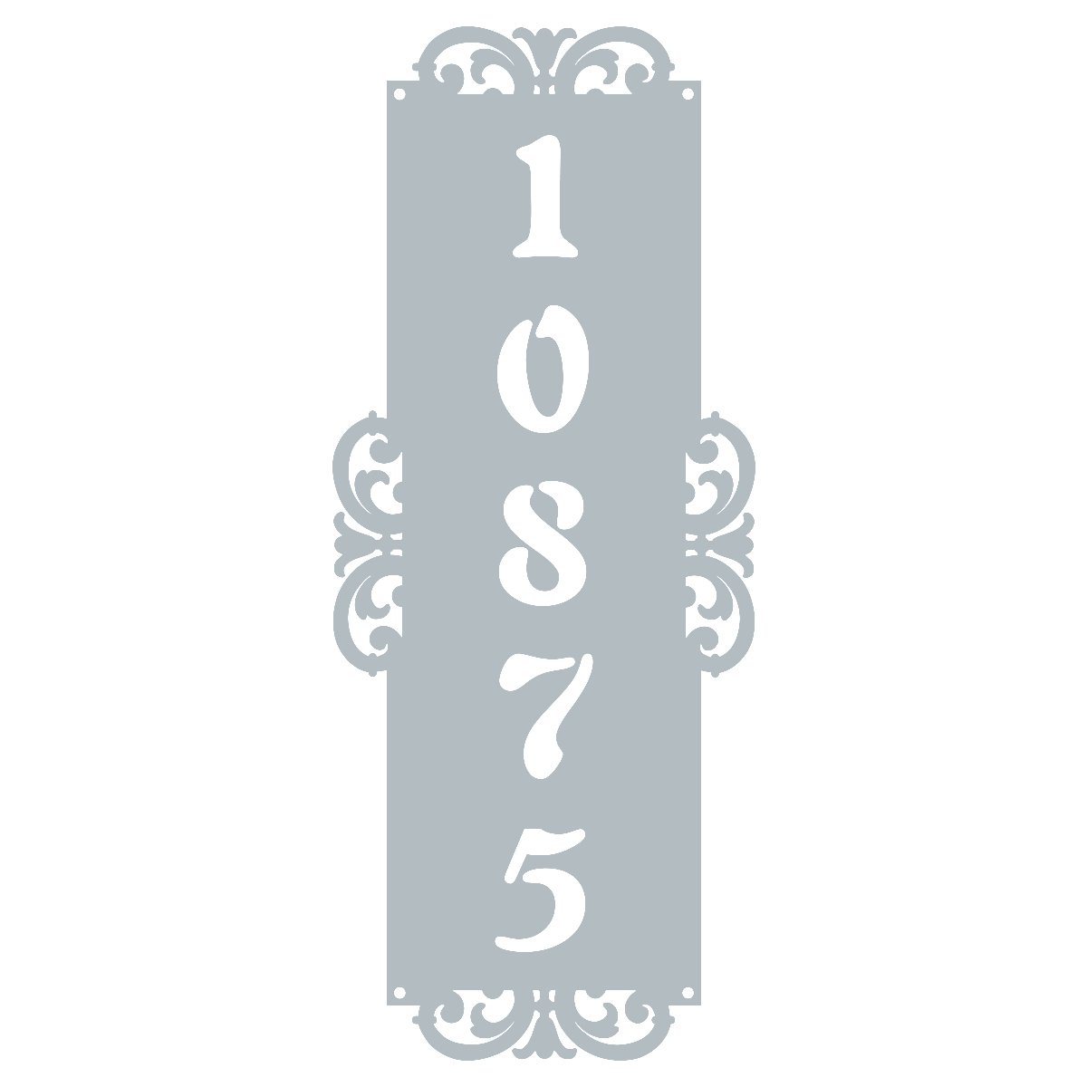Fancy-Vertical Number Monogram - Image 7