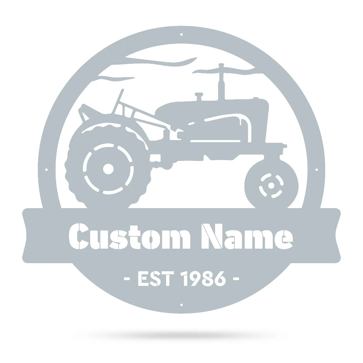 Vintage Tractor Monogram - Image 8