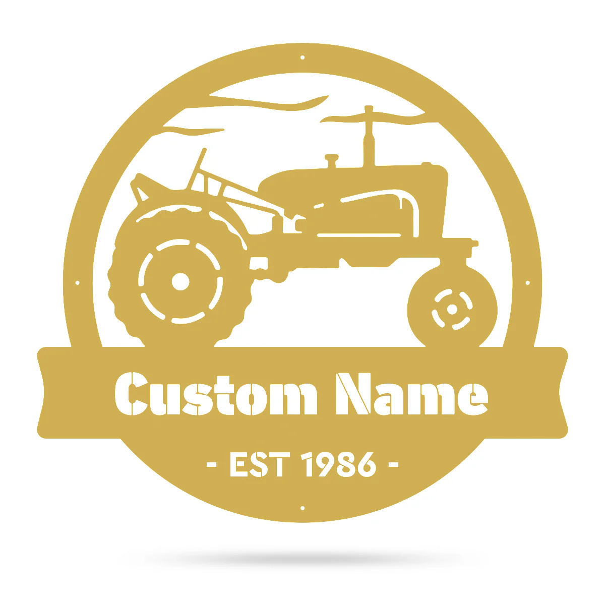 Vintage Tractor Monogram - Image 9